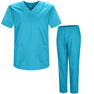 Image de MISEMIYA uniformes sanitaires unisexes et médicaux BZ 817 8312, Cyan, XXL