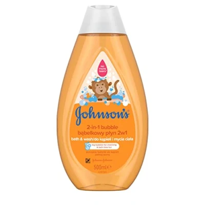 Afbeelding van Johnson&#039;s Kids 2 in 1 Bubble Bath &amp; Wash 500 ml
