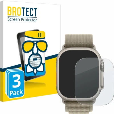 Afbeelding van BROTECT AirGlass Verre Mat, Smartwatch beschermfolie, Grijs