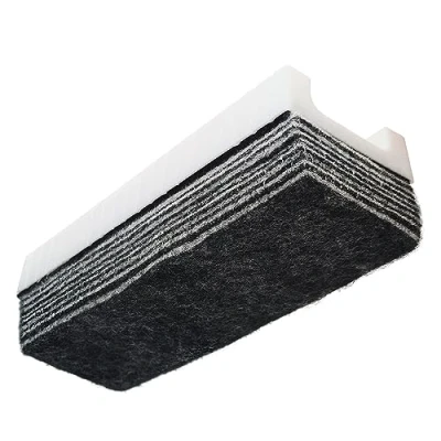 Afbeelding van RAYLU PAPER Meerlaagse whiteboard gum met 10 lagen vilt, lichte en compacte droog uitwisbare markeerreiniger