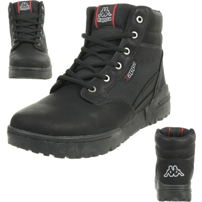 Afbeelding van Kappa Outdoorschoenen, Maat: 45, Black Imitatieleer/ textiel