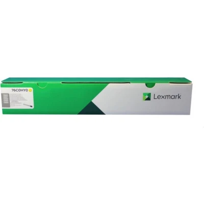 Afbeelding van Lexmark 76C0HY0 Toner Geel Hoge capaciteit