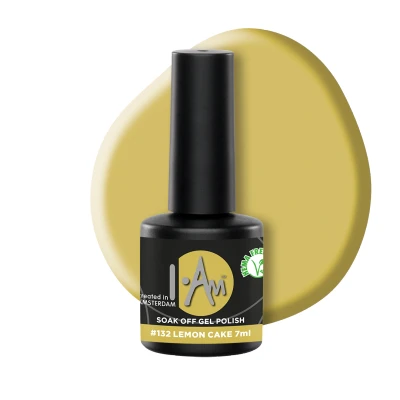 Afbeelding van Soak Off Gel Polish #132 Lemon Cake (7ml) Groen