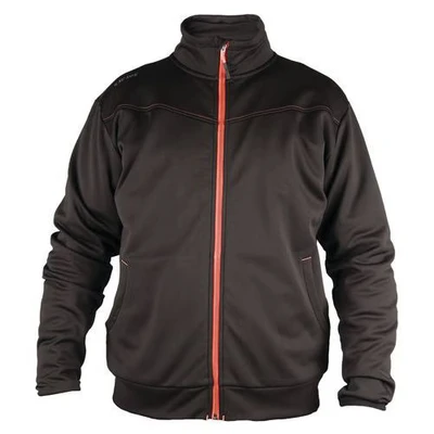 Image de Sweat zippé noir/rouge