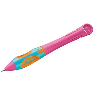Afbeelding van Pelikan Griffix vulpotlood, op blister, voor linkshandigen, roze blauw vulpotlood