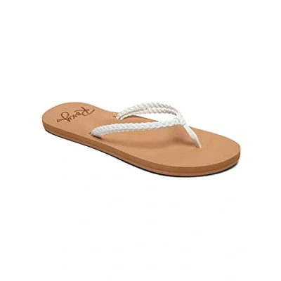 Afbeelding van Roxy Costas Teensandalen, Dames, Maat: 38, White