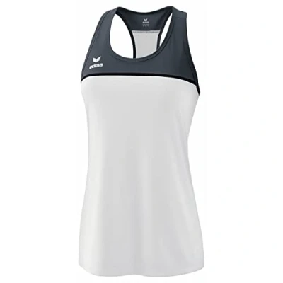 Afbeelding van CHANGE by erima tanktop wit/slate grey/zwart / 38
