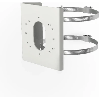 Afbeelding van Hikvision DS 1275ZJ S SUS Bevestiging Universeel Wit Digitale Technologie Roestvrij Staal (Muurbevestiging), Accessoires voor netwerkcamera&#039;s