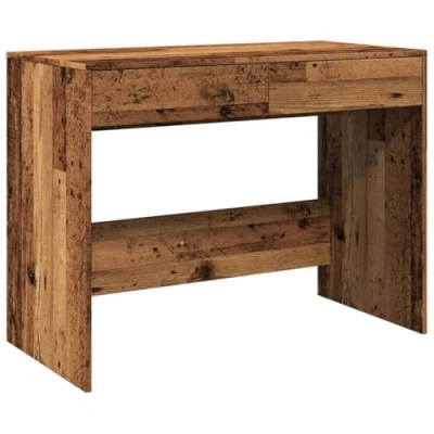 Image de vidaXL Bureau vieux bois 101x50x76,5 cm d&#039;ingénierie856764