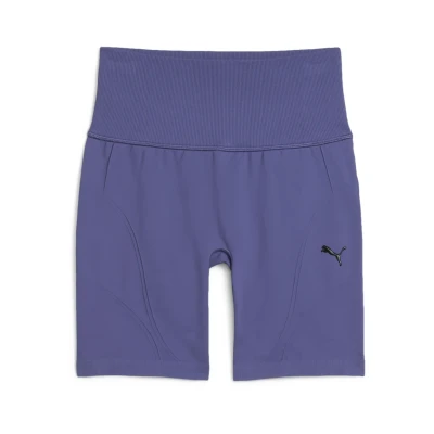 Afbeelding van SHAPELUXE NAADLOZE FIETSSHORT MET HOGE TAILLE voor Dames, Blauw, Maat XS PUMA