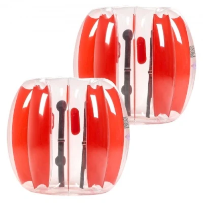 Image de VEVOR Bulle Gonflable Géante Ballon Pare chocs 2PCs 0,9 m en PVC Jeux Extérieur