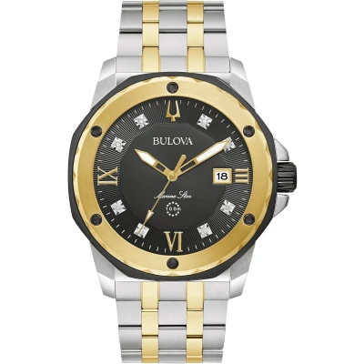 Afbeelding van Bulova Marine Star 98D175 Horloge Staal Multi Ø 44 mm