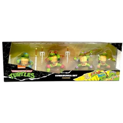 Afbeelding van Figurenset Teenage Mutant Ninja Turtles Cowabunga 4 Onderdelen