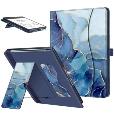 Afbeelding van Fintie Kindle Scribe Hoes (10,2 inch, 2022) beschermhoes met kaartvak, penhouder en automatische slaap /waakmodus voor (de eerste functie