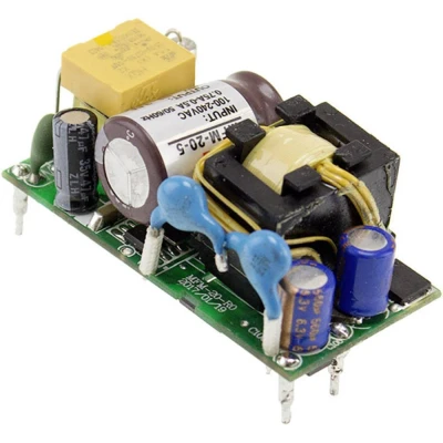 Afbeelding van Mean Well MFM 20 3.3 Schakelnetvoedingsmodule V/DC 4.5 A Uitgangsspanning regelbaar 1 stuk(s)