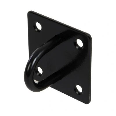 Afbeelding van Fixman Kettingplaat Oog Zwart Grondplaat 50 mm x