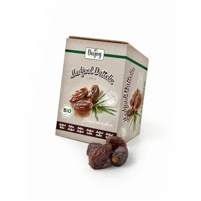Afbeelding van Biojoy Medjool Israël dadels BIO (1 kg), gedroogd en heel, groot
