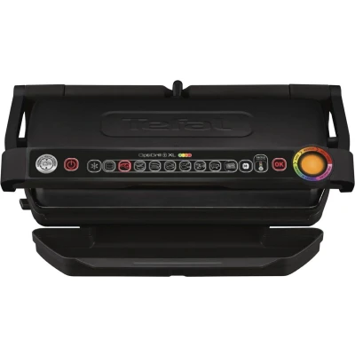 Afbeelding van Tefal OptiGrill + GC7248, Roestvrijstaal, Thermoplastic, Rechthoekig, Touch