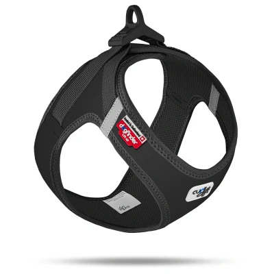Afbeelding van Curli Clasp Vest Harness Air Mesh Zwart Hondentuig 49.1 55.4 cm