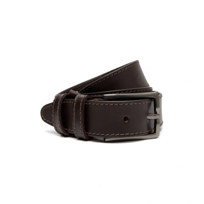 Afbeelding van The Chesterfield Brand Leren Riem Bruin Tanaro