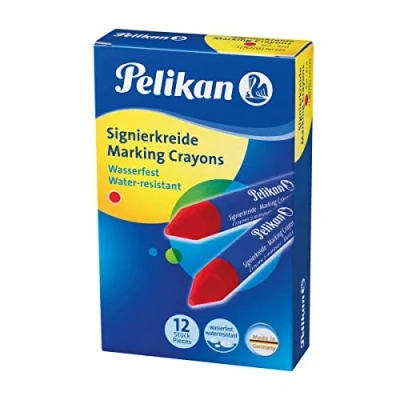 Afbeelding van Pelikan markeerkrijt 762, rood, diameter: 13,5 mm