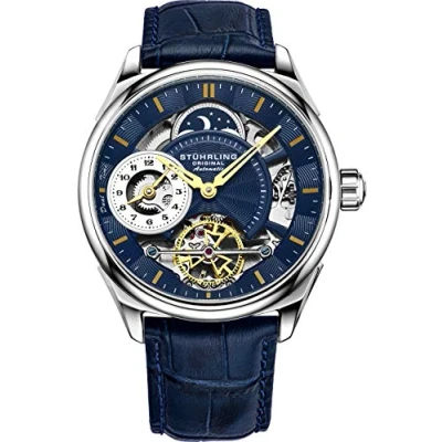 Afbeelding van Stührling Herren Accessoires Horloges Zilver One Size