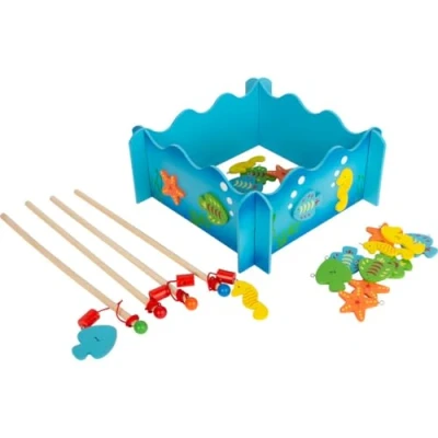 Afbeelding van Small Foot Houten Vishengelspel Oceaan