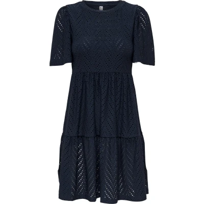 Afbeelding van JDY Jdycarla Cathinka Dress Jerseyjurk, Dames, Maat: XS, Sky captain