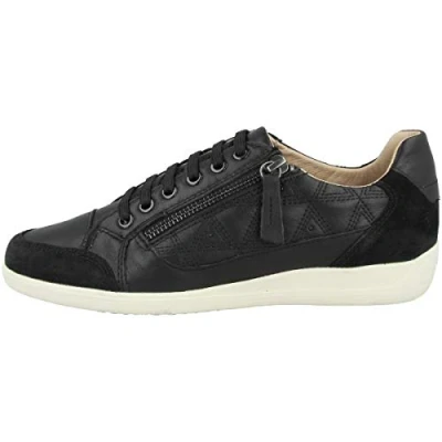 Afbeelding van Geox dames sneaker BLACK d myria c 2. 2064