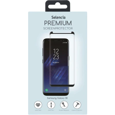 Afbeelding van Selencia Screenprotector Geschikt voor Samsung Galaxy S8 Tempered Glass Gehard Glas Premium