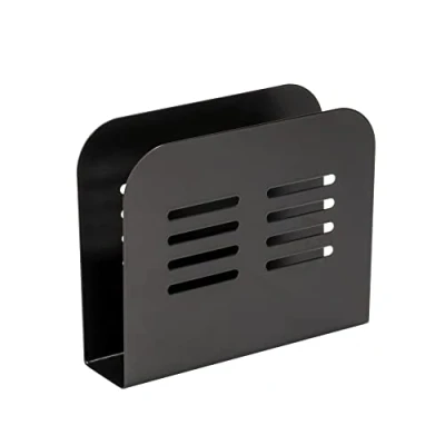 Afbeelding van Servethouder Wenko Baco 55025100 Zwart Metaal