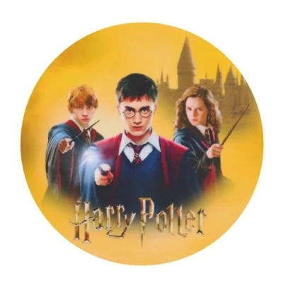 Image de PME Harry Potter Décoration pour Gâteau Disque en Sucre, Petite