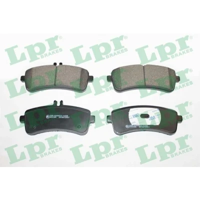 Afbeelding van SAMKO 5SP2087 Remblokkenset MERCEDES BENZ: C Class Saloon, T modell, Coupe