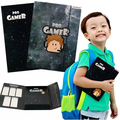 Afbeelding van PRO GAMER GELAMINEERD schoolmap met elastiek VOOR A4