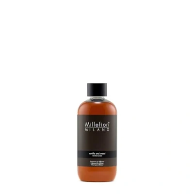 Afbeelding van Millefiori Milano Navulling voor Geurstokjes 250 ml Vanilla &amp; Wood