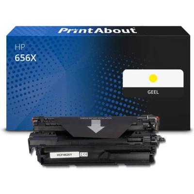 Afbeelding van Huismerk HP 656X (CF462X) Toner Geel Hoge capaciteit