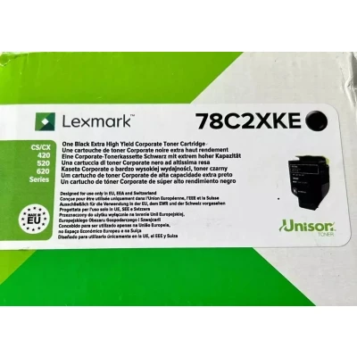 Afbeelding van Toner Lexmark 78C2XKE Black Cyan