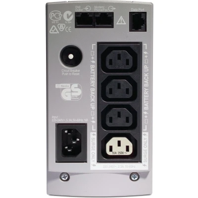 Afbeelding van APC Back UPS 350VA noodstroomvoeding 4x C13 uitgang, USB