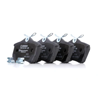 Afbeelding van BOSCH 0 986 424 661 Remblokkenset Low Metallic Met akoestische slijtagewaarschuwing anti kreukplaat HONDA: Accord 7 Limousine, 6 Limousine