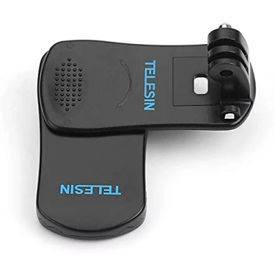 Afbeelding van TELESIN Rotational 360&#039; Rugzak Clip Mount voor GoPro / DJI OSMO &amp; ActionCam