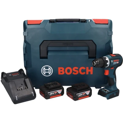 Afbeelding van Bosch Professional GSR 18V 90 C 06019K6006 Accu schroefmachine, schroefboormachine 18 V 5.0 Ah Li ion Brushless, Incl. 2 accus, lader, koffer