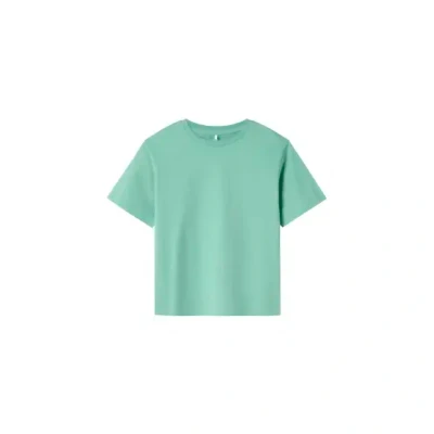 Afbeelding van NAME IT NKMVOBBO SS NREG TOP NOOS Jongens T shirt Creme De Menthe