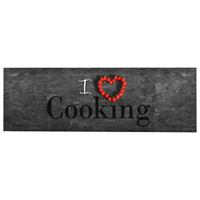 Afbeelding van Keukenmat wasbaar Cooking 60x300 cm