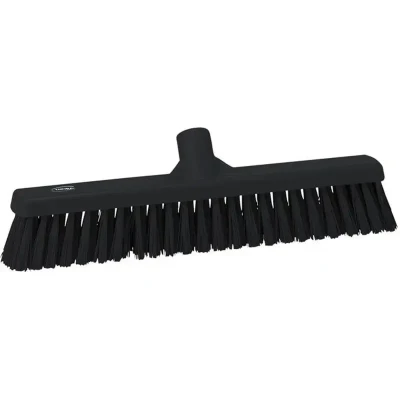Afbeelding van Vikan Bezems en Vegers Hygiene Veger Zwart Zachte Vezels 410mm