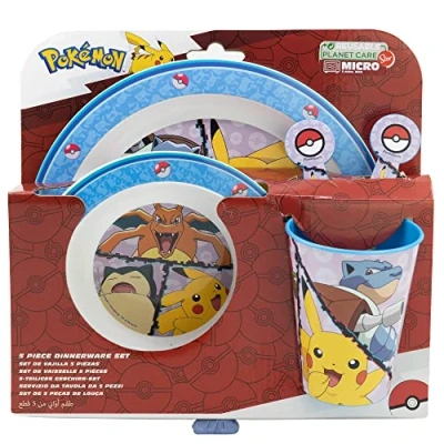 Afbeelding van Kinderen servies set Pokémon (5 Onderdelen)