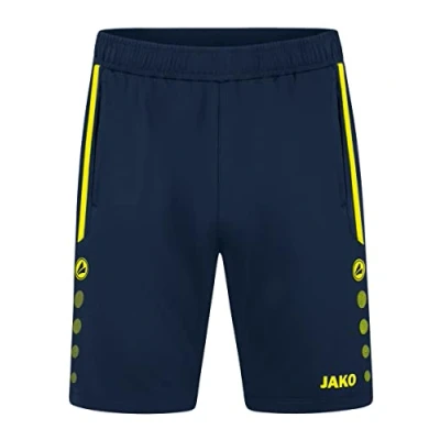 Afbeelding van Trainingsshort Allround Marine/fluogeel / 38