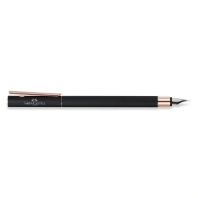 Afbeelding van Faber Castell Neo Slim Matte Black &amp; Rose Gold FP B