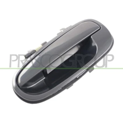 Afbeelding van PRASCO HN7158102 Deurgrepen Buiten, Links achter Zwart Glad HYUNDAI: Matrix