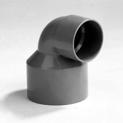 Afbeelding van PVC bocht 90 graden, 75 x 50 mm (2