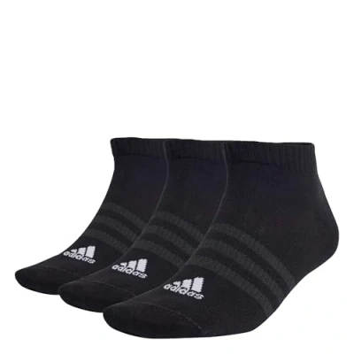 Afbeelding van adidas Sportswear Dunne en Lichte Korte Sokken 3 Paar Unisex Zwart 28 30